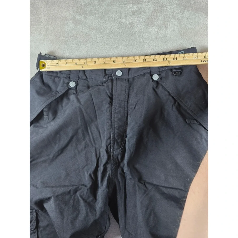 Ride‎ Snowboards Mountain Dry Series Snow Pants Mens M Black Cargo Adjustable